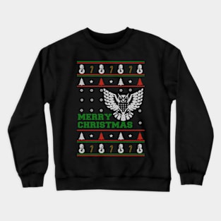 Owl Lovers Ugly Christmas Sweater Crewneck Sweatshirt